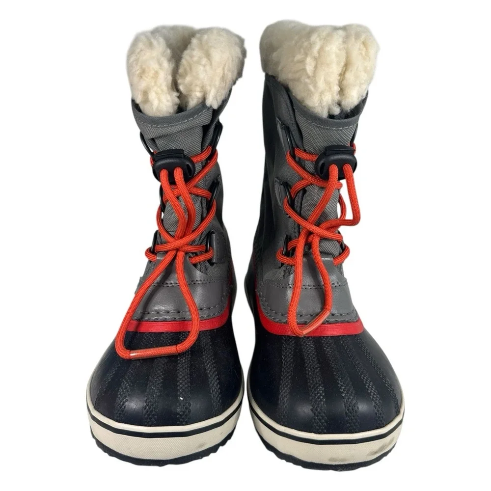 Sorel Yoot Pac Nylon Quarry Winter Boots Sail Red Size 1 No Box
